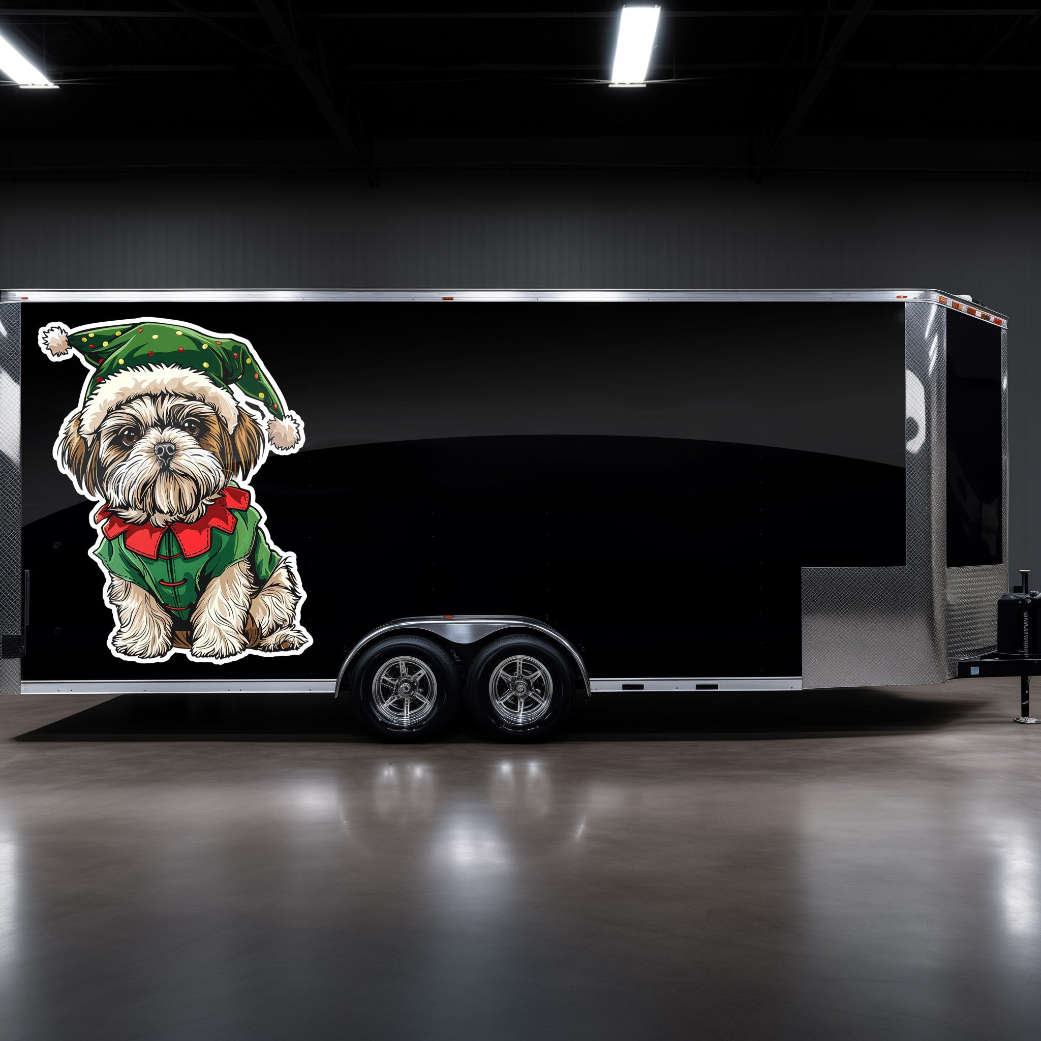 Santas Little Helper - Decal